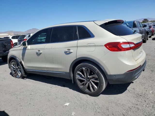 2LMPJ6LR2GBL48691 - 2016 LINCOLN MKX RESERVE Krem foto 2