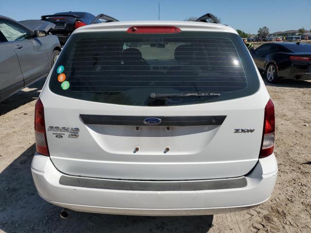 1FAHP36N66W176937 - 2006 FORD FOCUS ZXW WHITE photo 6