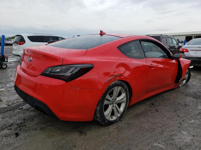 KMHHT6KD3AU014591 - 2010 HYUNDAI GENESIS CO 2.0T RED photo 3