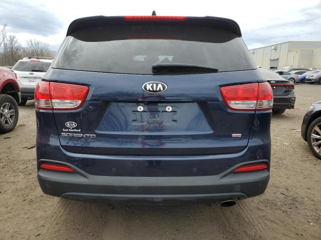 5XYPGDA33HG280030 - 2017 KIA SORENTO LX BLUE photo 6