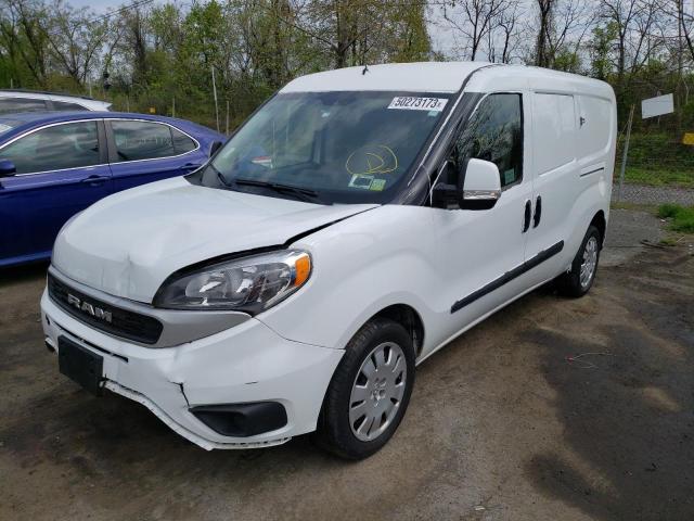 ZFBHRFBB1M6V75255 - 2021 RAM PROMASTER SLT WHITE photo 1