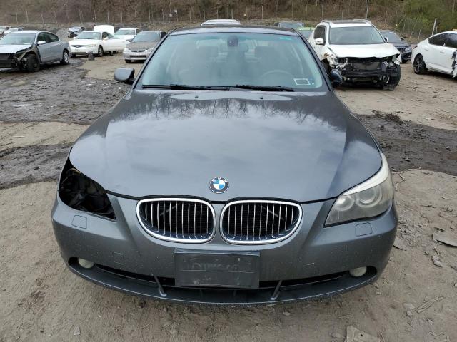 WBANF73567CU23496 - 2007 BMW 530 XI GRAY photo 5