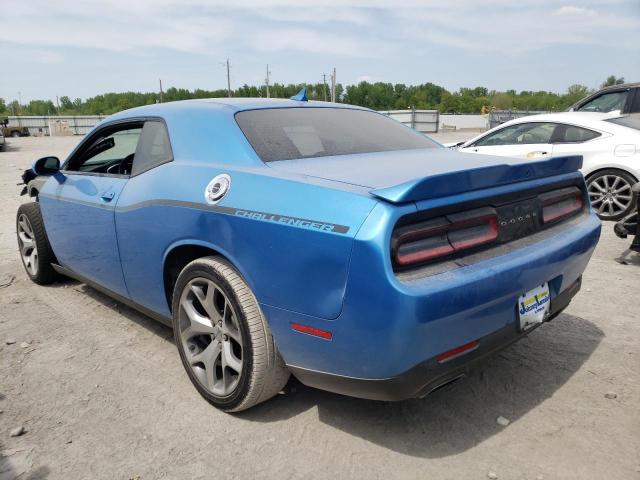 2C3CDZAG4GH137812 - 2016 DODGE CHALLENGER SXT BLUE photo 2