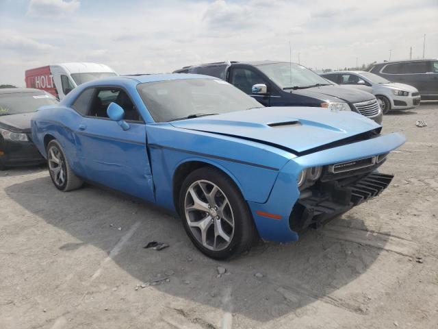 2C3CDZAG4GH137812 - 2016 DODGE CHALLENGER SXT BLUE photo 4