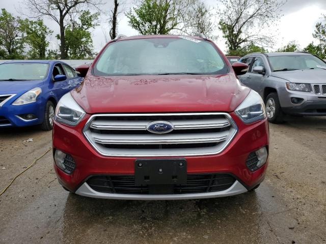 1FMCU9J95JUA34766 - 2018 FORD ESCAPE TITANIUM 勃艮第红 照片 5