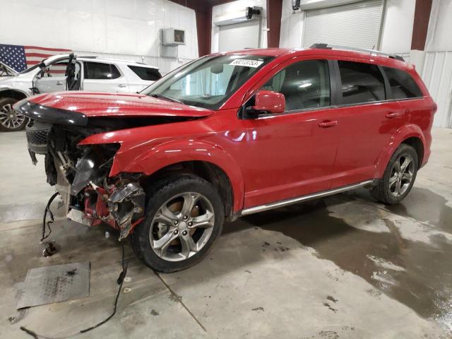 3C4PDDGG5GT133363 - 2016 DODGE JOURNEY CROSSROAD RED photo 1