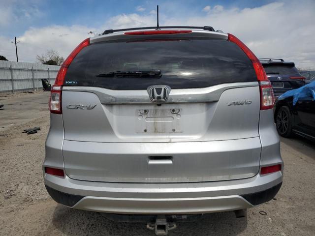 2HKRM4H70GH634474 - 2016 HONDA CR-V EXL SILVER photo 6