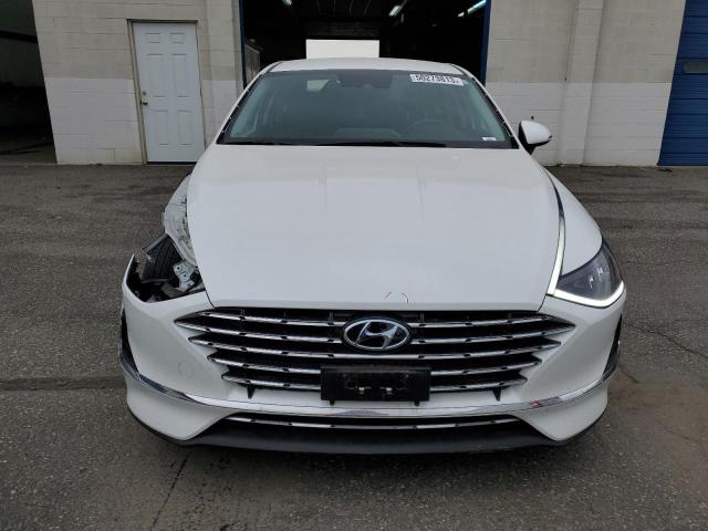 KMHL24JJ7NA037534 - 2022 HYUNDAI SONATA HYBRID WHITE photo 5