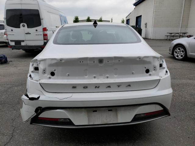 KMHL24JJ7NA037534 - 2022 HYUNDAI SONATA HYBRID WHITE photo 6