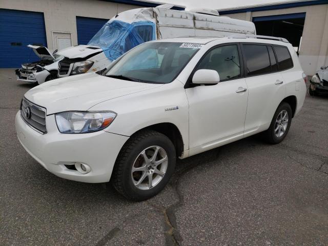 JTEEW44A682001678 - 2008 TOYOTA HIGHLANDER HYBRID LIMITED WHITE photo 1