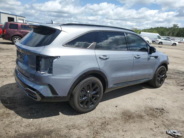 5XYRK4LF0MG031936 - 2021 KIA SORENTO SX GRAY photo 3