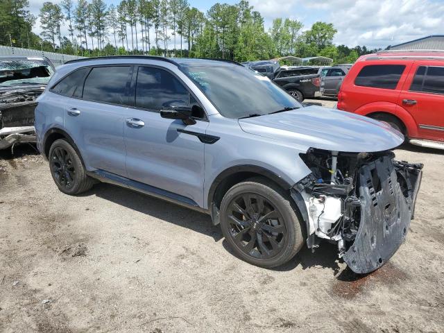 5XYRK4LF0MG031936 - 2021 KIA SORENTO SX GRAY photo 4