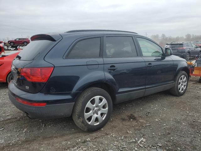 WA1AY74L37D039897 - 2007 AUDI Q7 3.6 QUATTRO BLUE photo 3