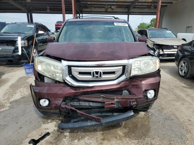 5FNYF3H43BB023495 - 2011 HONDA PILOT EX BURGUNDY photo 5