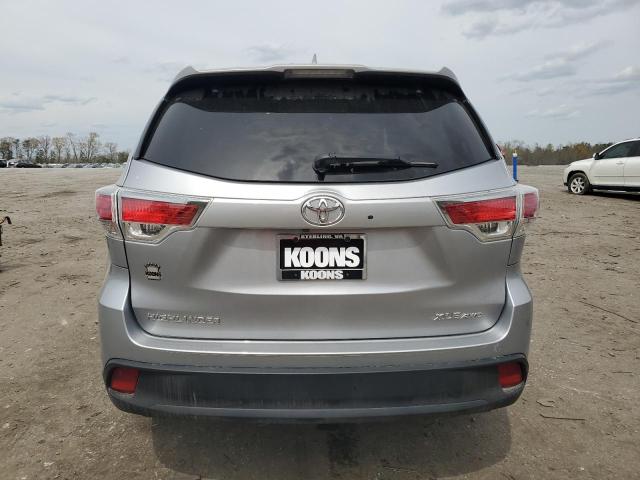 5TDJKRFH2GS330990 - 2016 TOYOTA HIGHLANDER XLE Gümüş foto 6