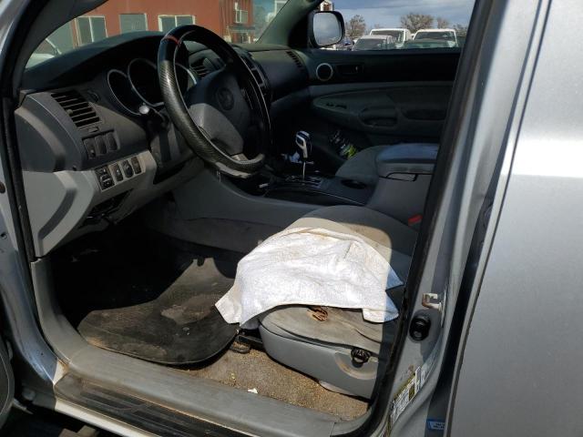 3TMJU4GN9AM095707 - 2010 TOYOTA TACOMA DOUBLE CAB PRERUNNER SILVER photo 7