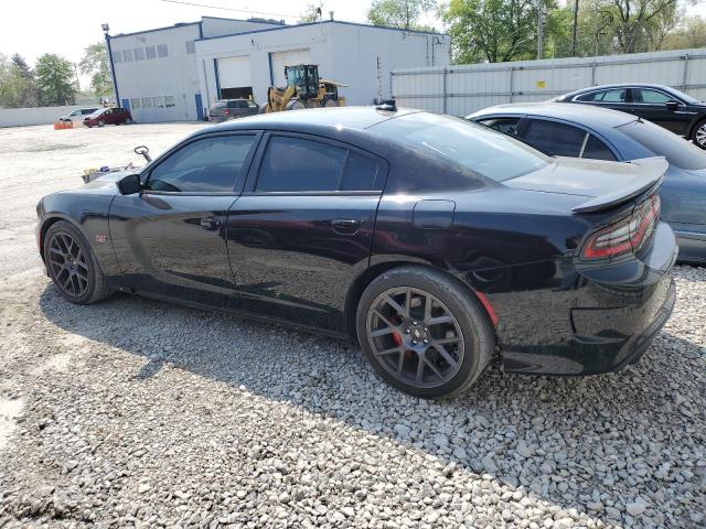 2C3CDXGJXKH706730 - 2019 DODGE CHARGER SCAT PACK BLACK photo 2