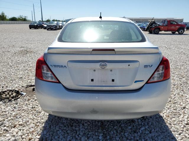 3N1CN7APXDL875536 - 2013 NISSAN VERSA S SILVER photo 6