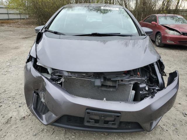 3HGGK5G57HM701376 - 2017 HONDA FIT LX GRAY photo 5