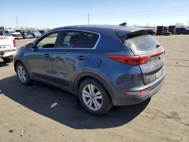 KNDPMCAC8J7420336 - 2018 KIA SPORTAGE LX BLUE photo 2