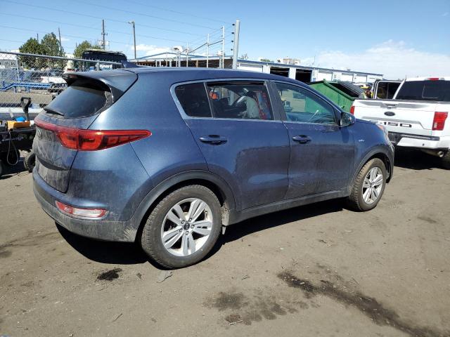 KNDPMCAC8J7420336 - 2018 KIA SPORTAGE LX BLUE photo 3