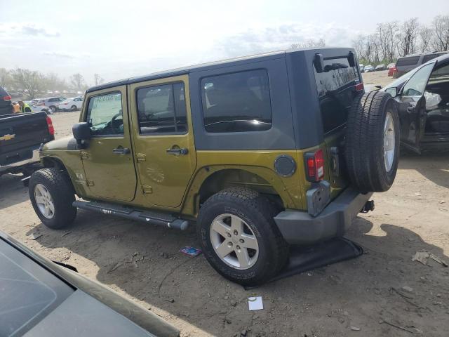 1J4GB39148L511317 - 2008 JEEP WRANGLER U X GREEN photo 2