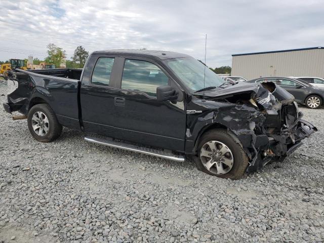 1FTFX1CF5DKF63373 - 2013 FORD F150 SUPER CAB BLACK photo 4