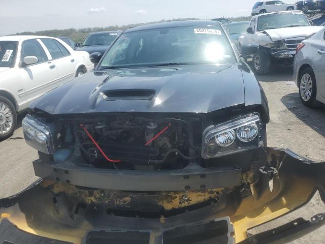 2B3KA73W56H369196 - 2006 DODGE CHARGER SRT-8 BLACK photo 5