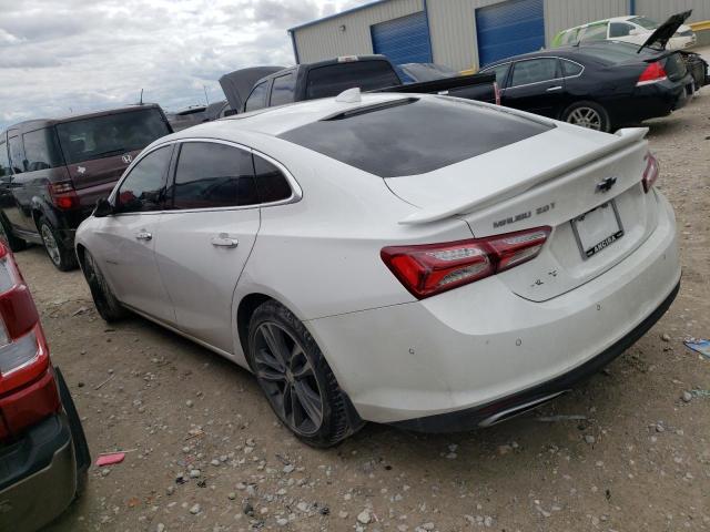 1G1ZE5SX9NF107903 - 2022 CHEVROLET MALIBU PREMIER WHITE photo 2