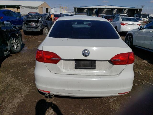 3VW1K7AJ3DM253831 - 2013 VOLKSWAGEN JETTA BASE Սպիտակ լուսանկար 6