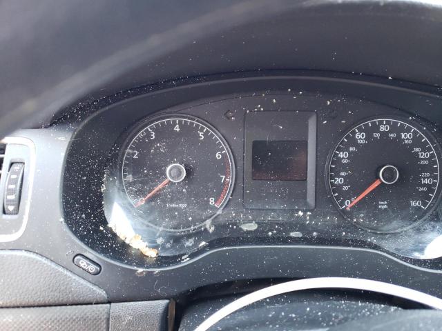 3VW1K7AJ3DM253831 - 2013 VOLKSWAGEN JETTA BASE Սպիտակ լուսանկար 9