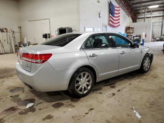 3LNHL2GC2AR640424 - 2010 LINCOLN MKZ SILVER photo 3