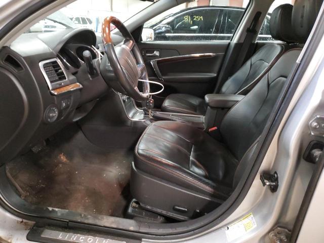 3LNHL2GC2AR640424 - 2010 LINCOLN MKZ SILVER photo 7