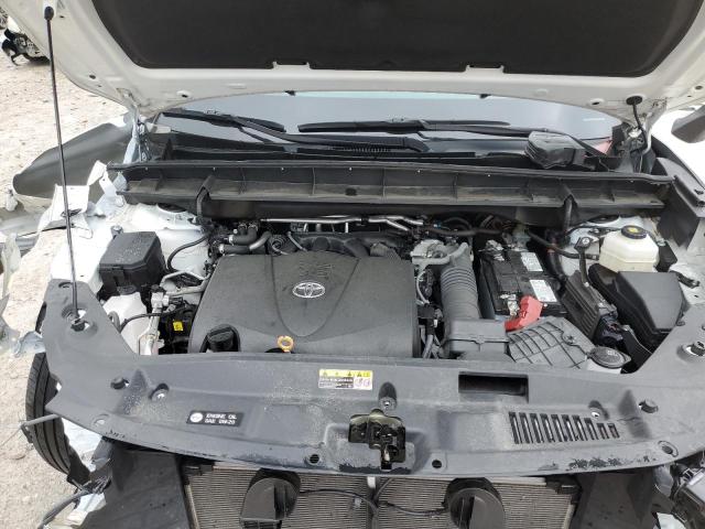 5TDGZRAH5MS069458 - 2021 TOYOTA HIGHLANDER XLE WHITE photo 12
