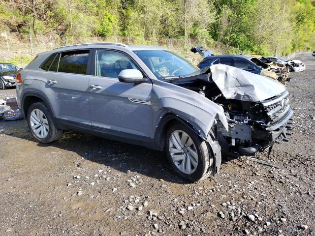 1V2KC2CA5NC229312 - 2022 VOLKSWAGEN ATLAS CROS SE ნაცრისფერი ფოტო 4