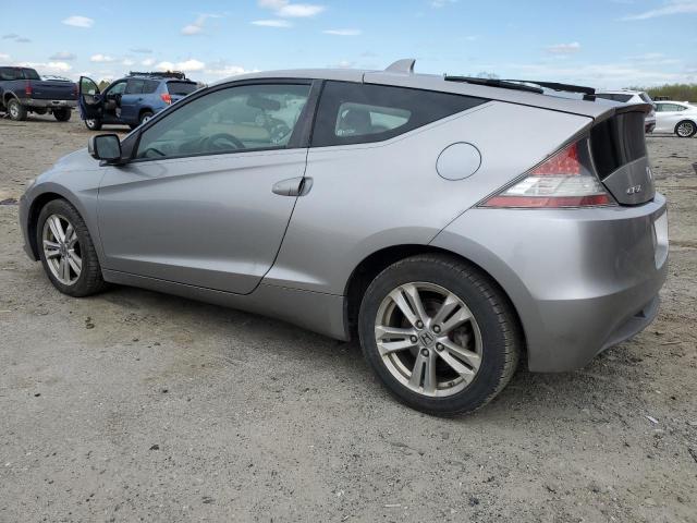 JHMZF1C45CS001274 - 2012 HONDA CR-Z SILVER photo 2