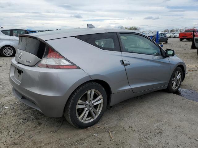 JHMZF1C45CS001274 - 2012 HONDA CR-Z SILVER photo 3