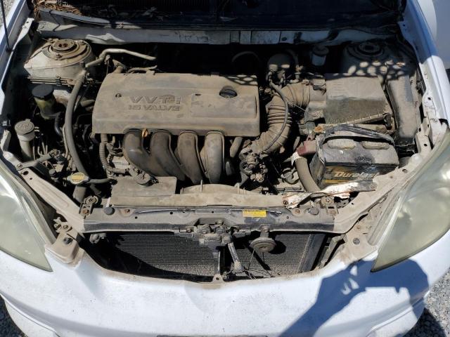 2T1KR32E03C119315 - 2003 TOYOTA COROLLA MA XR WHITE photo 11
