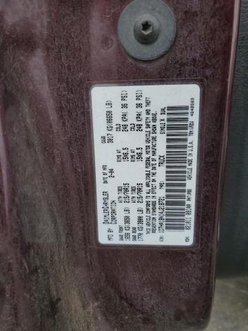 1D7HA18N14J218721 - 2004 DODGE RAM 1500 ST BURGUNDY photo 12