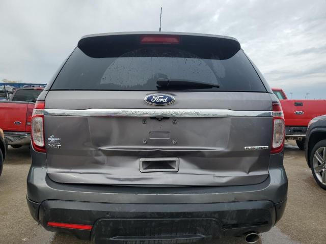 1FM5K7D82EGA31902 - 2014 FORD EXPLORER XLT GRAY photo 6