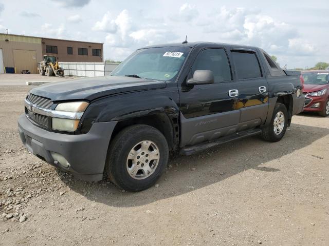 3GNEC13T03G102088 - 2003 CHEVROLET AVALANCHE C1500 BLACK photo 1