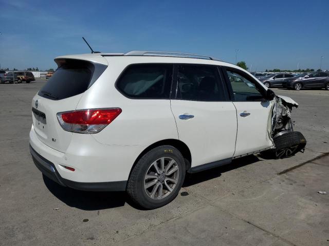 5N1AR2MN7FC603168 - 2015 NISSAN PATHFINDER S WHITE photo 3
