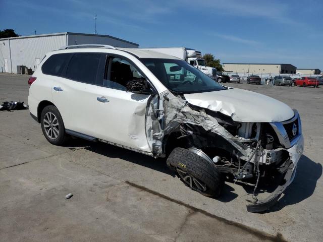 5N1AR2MN7FC603168 - 2015 NISSAN PATHFINDER S WHITE photo 4
