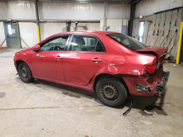 2T1BU4EE8BC732569 - 2011 TOYOTA COROL BASE RED photo 2