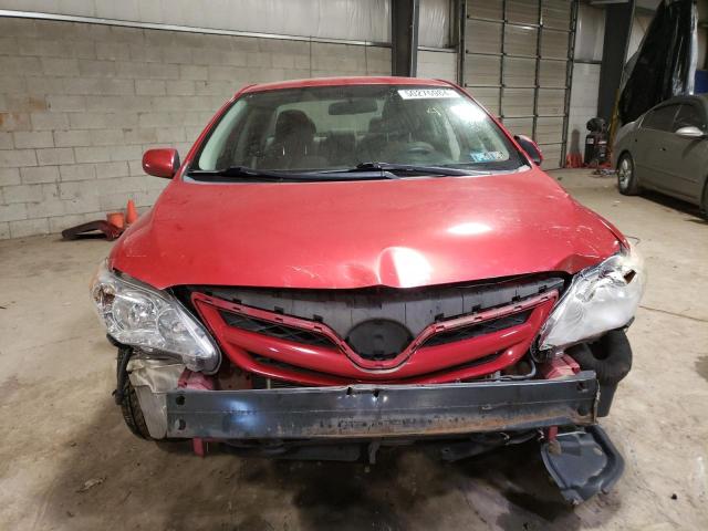 2T1BU4EE8BC732569 - 2011 TOYOTA COROL BASE RED photo 5