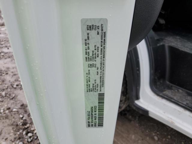 3C6LRVDG9PE603254 - 2023 RAM PROMASTER 2500 HIGH WHITE photo 13