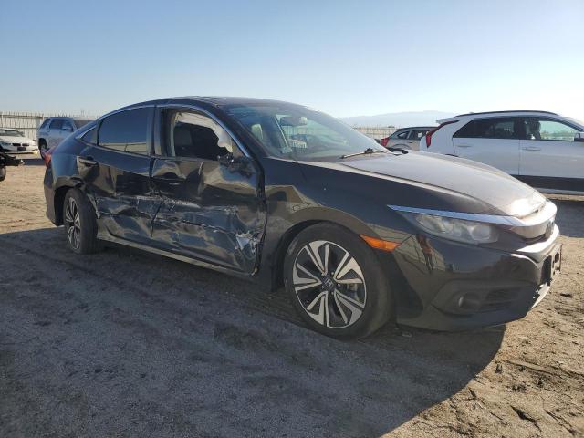 19XFC1F7XGE220890 - 2016 HONDA CIVIC EXL BLACK photo 4