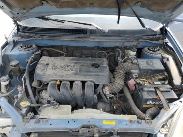 2T1KR32E68C718100 - 2008 TOYOTA COROLLA MA XR BLUE photo 11