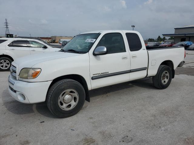 5TBRU34136S456685 - 2006 TOYOTA TUNDRA ACCESS CAB SR5 WHITE photo 1