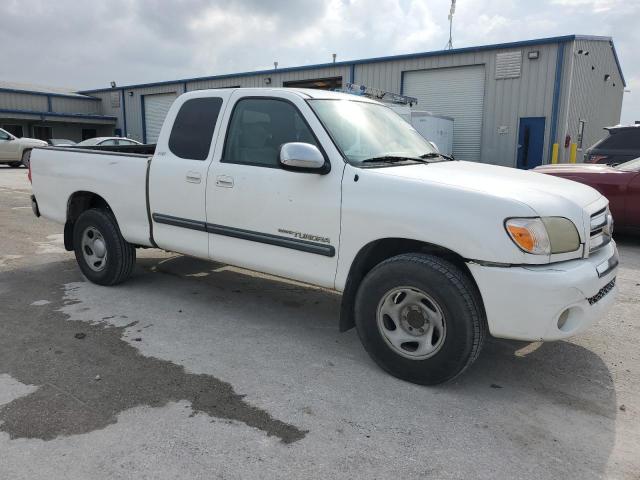 5TBRU34136S456685 - 2006 TOYOTA TUNDRA ACCESS CAB SR5 WHITE photo 4